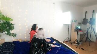 Dyke 4k Scene with Backstages, Beauty Play FETISH Bdsm with