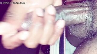 Self Chilling Ebony Penis, Cumming All Over My Couch