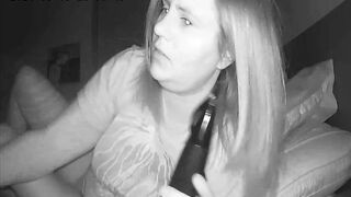 milf Jackhammers Clitoris Before Bed Spy Web Cam