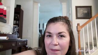 AuntJudys - Doing Yoga with 42yr-mature cougar Isabella (Virtual point of view)