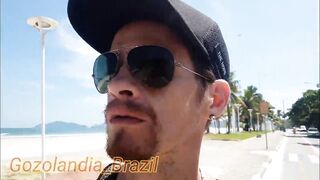Bastidores de gravação dessa vez foi na praia.... Com el