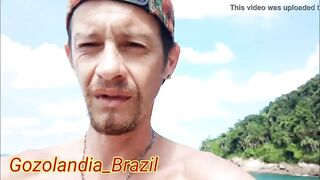 Bastidores de gravação dessa vez foi na praia.... Com el