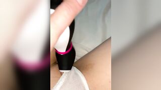 I Love to Jerk off and Cum into White Underwear