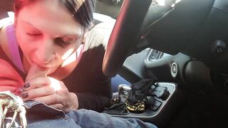 Emo Rock milf offer Outside Road Blowjob Blow Job Blowjob