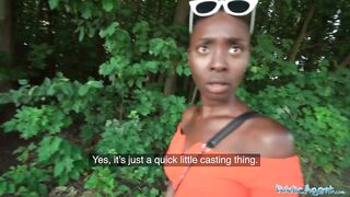 Outside Agent Black onlyfan Zaawaadi taken inside the woods for