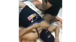 Sri Lankan LONG BUTT FIANCE threesome # සකූගෙ පලවෙනි ත්‍රීසම්
