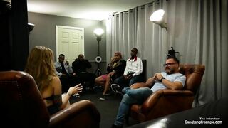 Gang Bang Cummed - Dyke beauty Electra Decides To Do A