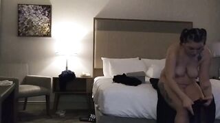 PAWG Fiance getting Nude inside the Hotel