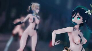 Mmd R18 every STEP Booty Move like Jelly more Wiggle