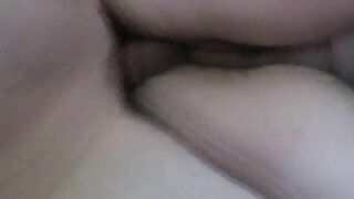 Cumming on this Bombshell little Redheads Chest