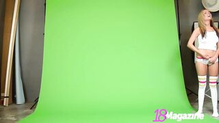 BTS! Adorable All Natural Brittany's Bod Has Fun Inside Her