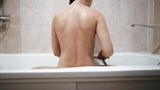 I Decided to Wash my Hair before going to Bed.