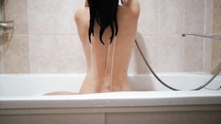 I Decided to Wash my Hair before going to Bed.