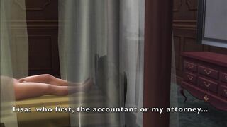 Sims four: Long Tit milf Humiliates Hubby and Fucks his