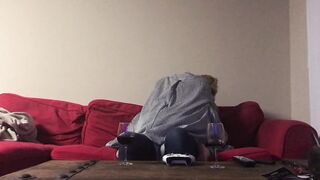 Sex Tape Night with Blonde milf