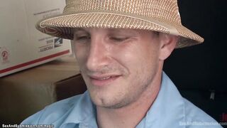 Postman captures and fucks big boobed milf