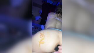 Tiny Size Queen Anal Training before Bedtime