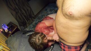 Goddess cougar Gets her Vagina Eaten Out, her Throat Spread,