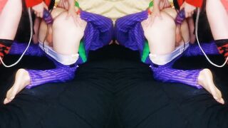 Harley Quinn Fucks Joker Rough with her Big Dragon Strap-on