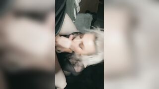 PAWG Blows Cock and Swallows Cum