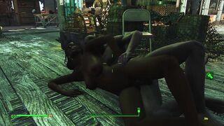 Porn with Fishermen at the Local Port. Rough Workers are