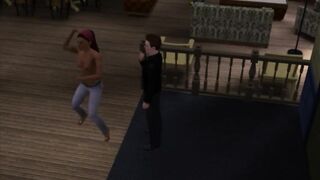 Sex Party with my Wifey and her Friend | Animated, Sims