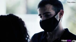 Turned On 19 yo Scarlit Scandal seduces the delivery dude and wants