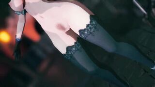 Mmd R18 Amber Lisa Jean they Dance because they Lost
