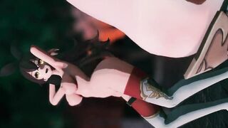 Mmd R18 Amber Lisa Jean they Dance because they Lost