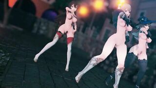 Mmd R18 Amber Lisa Jean they Dance because they Lost