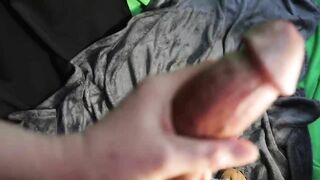Noel Hawk Measures 8” 2% Rare Penis makes Shoot Cum