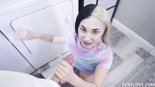 Pervert Brother Spying His Big Titted Sister to Fucks Her -