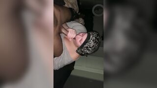 (Came into my Mouth) pov Amateur PAWG Wifey Deepthroats and