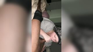 (Came into my Mouth) pov Amateur PAWG Wifey Deepthroats and