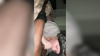 (Came into my Mouth) pov Amateur PAWG Wifey Deepthroats and