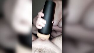 Trying out a new Vibrator on Husband!