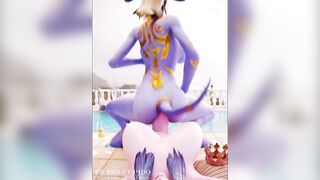Draenei Elf Futa Sex into the Epic Pool Party [grand