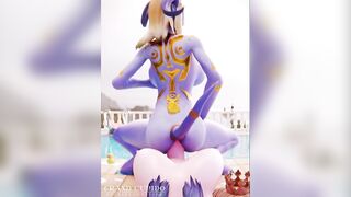 Draenei Elf Futa Sex into the Epic Pool Party [grand