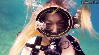 Hottest Underwater Sea Erotics of Kasandra Lufi