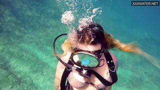 Hottest Underwater Sea Erotics of Kasandra Lufi