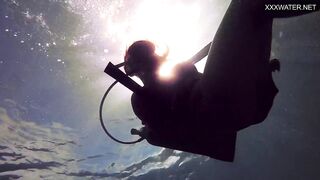 Hottest Underwater Sea Erotics of Kasandra Lufi