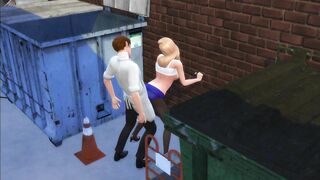 Sims four: Sex Addicted mom Gets Nailed at Work all
