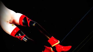 Mmd R18 Murasaki Shikibu Moon Cell Rider so Hot and