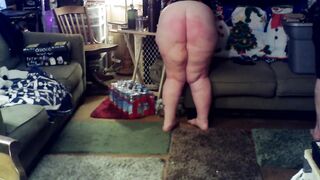 Masked BBW Pet slave , Variety Petplay and Pet Spanking