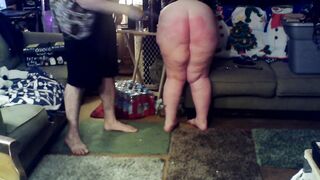 Masked BBW Pet slave , Variety Petplay and Pet Spanking