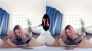 VRLatina - Long Hooters Brazilian Tina Fire Jizzed - VR