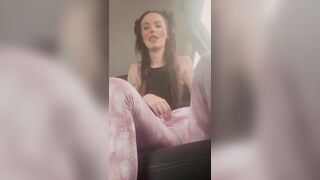 Slender milf tries not to got Caught Acting up inside