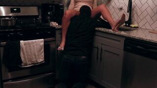 Eating Vagina on the Kitchen Counter