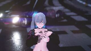 MMD R18 RWBY Weiss Cutie and Cutie say Super Night