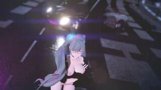MMD R18 RWBY Weiss Cutie and Cutie say Super Night
